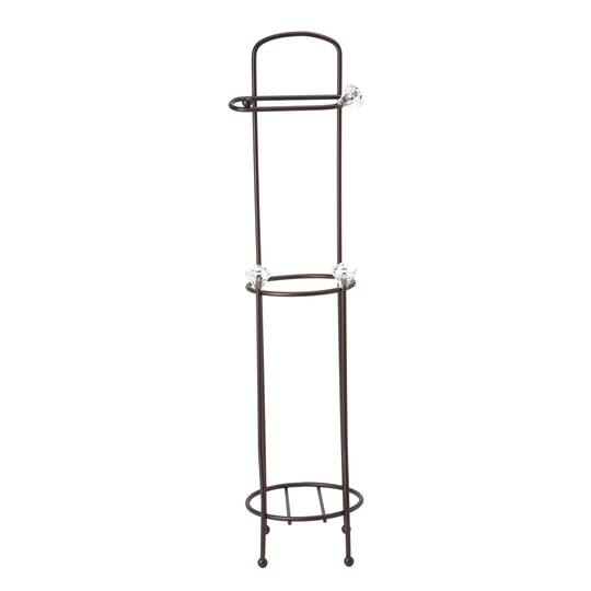 Bath Bliss Oil Rubbed Bronze Toilet Paper Organizer & Dispenser